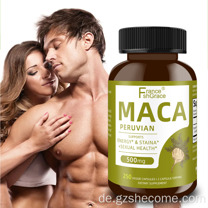 MACA -Wurzelpräparat für Frauen organische Maca -Supplement